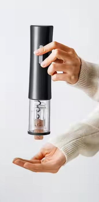 Desfacator de  vin 4 in 1 cu tirbuson electric